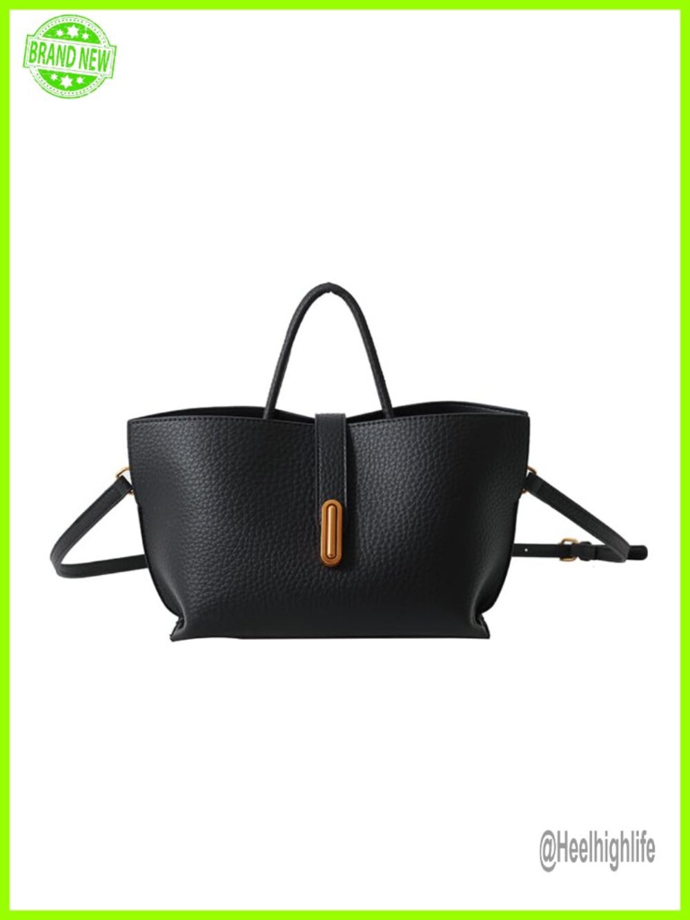 PU Leather Bucket Bag Crossbody Purse Small Handbag Vintage Shoulder Bag
